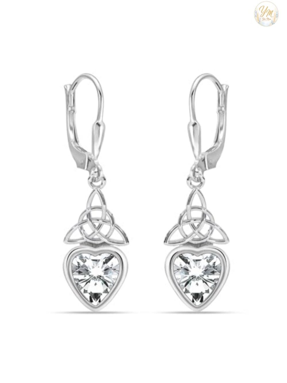 925 Sterling Silver Leverback Drop Dangle Teardrop Earrings for Women